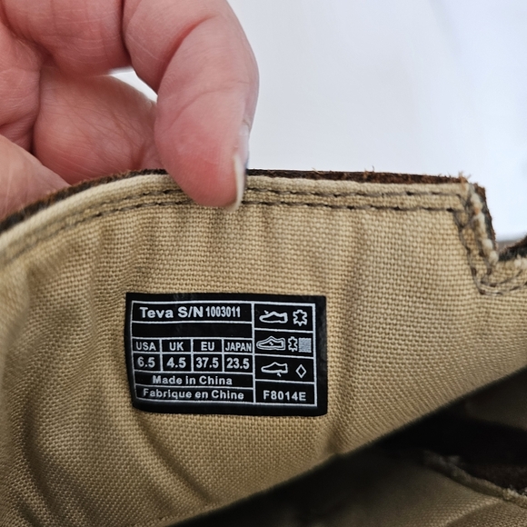 Teva De La Vina Waterproof Riding Boot brown 6.5 1003011 - Picture 8 of 11